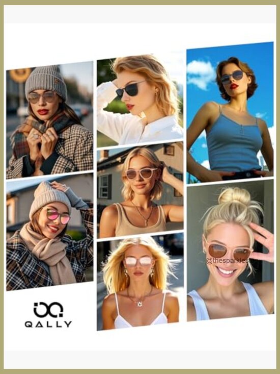 Polarized Retro Round Sunglasses with UV400 Protection 3 Pack main image 6